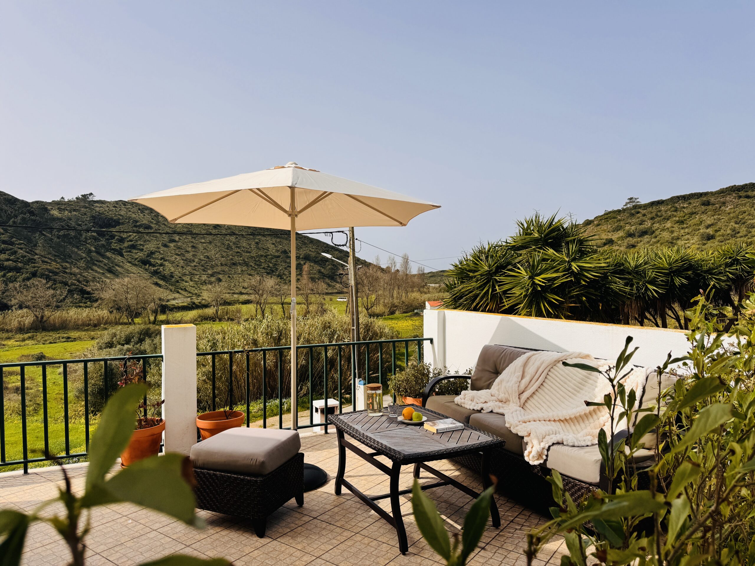 Terrace view at Casa Nabia