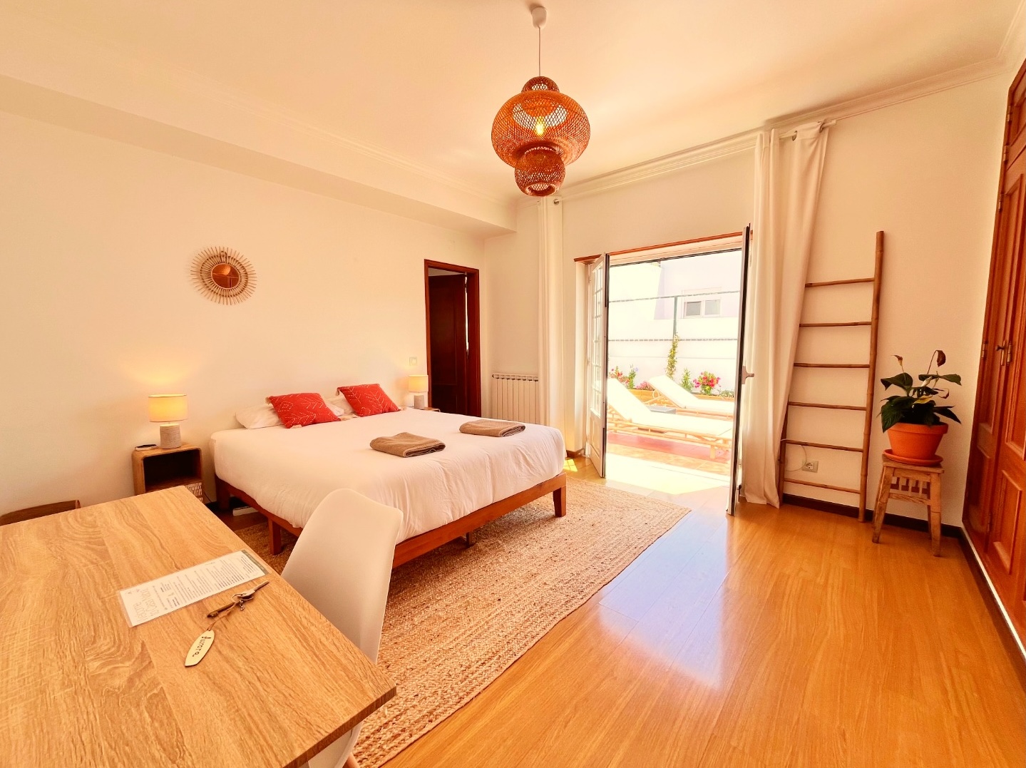 Aurora bedroom at Casa Nabia